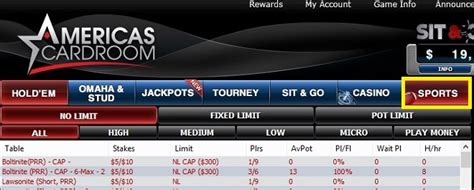 americas cardroom sportsbook|americas cardroom sports.
